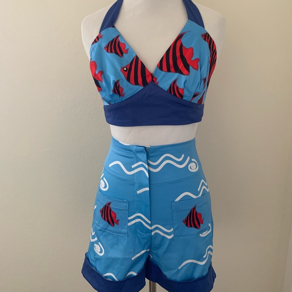 Tatyana Catch a Fish outfit size XS NWT